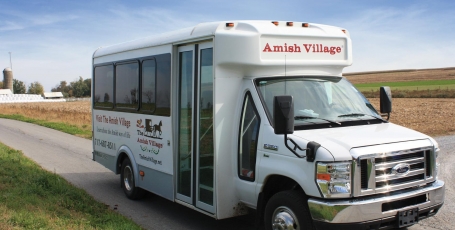 The Amish Village Tour Bus