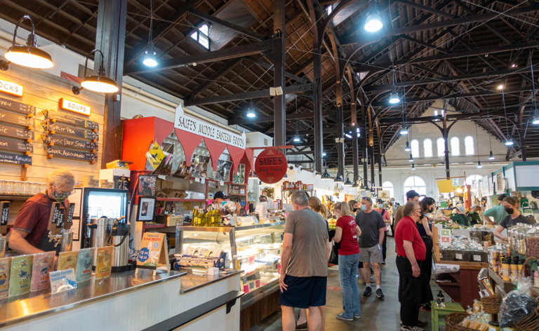 The Best Way To Experience The Amish In Lancaster PA The Amish Village   Central Market 768x472 